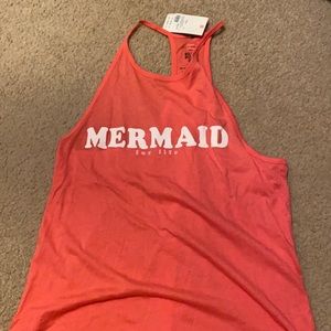 Mermaid for life tank top
